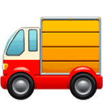 delivery truck 1f69a 1 150x150